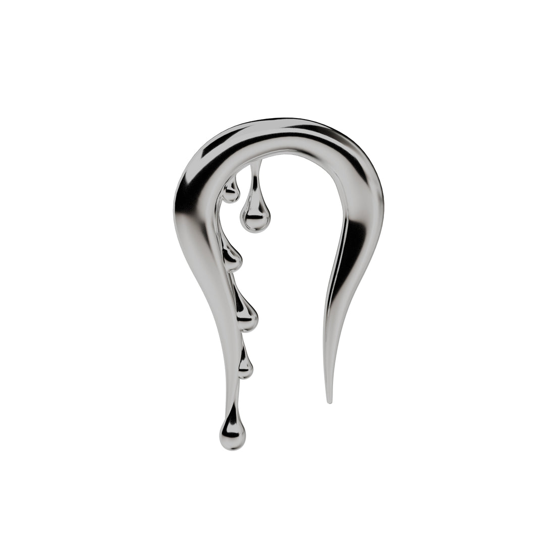 Crescent Drip earring