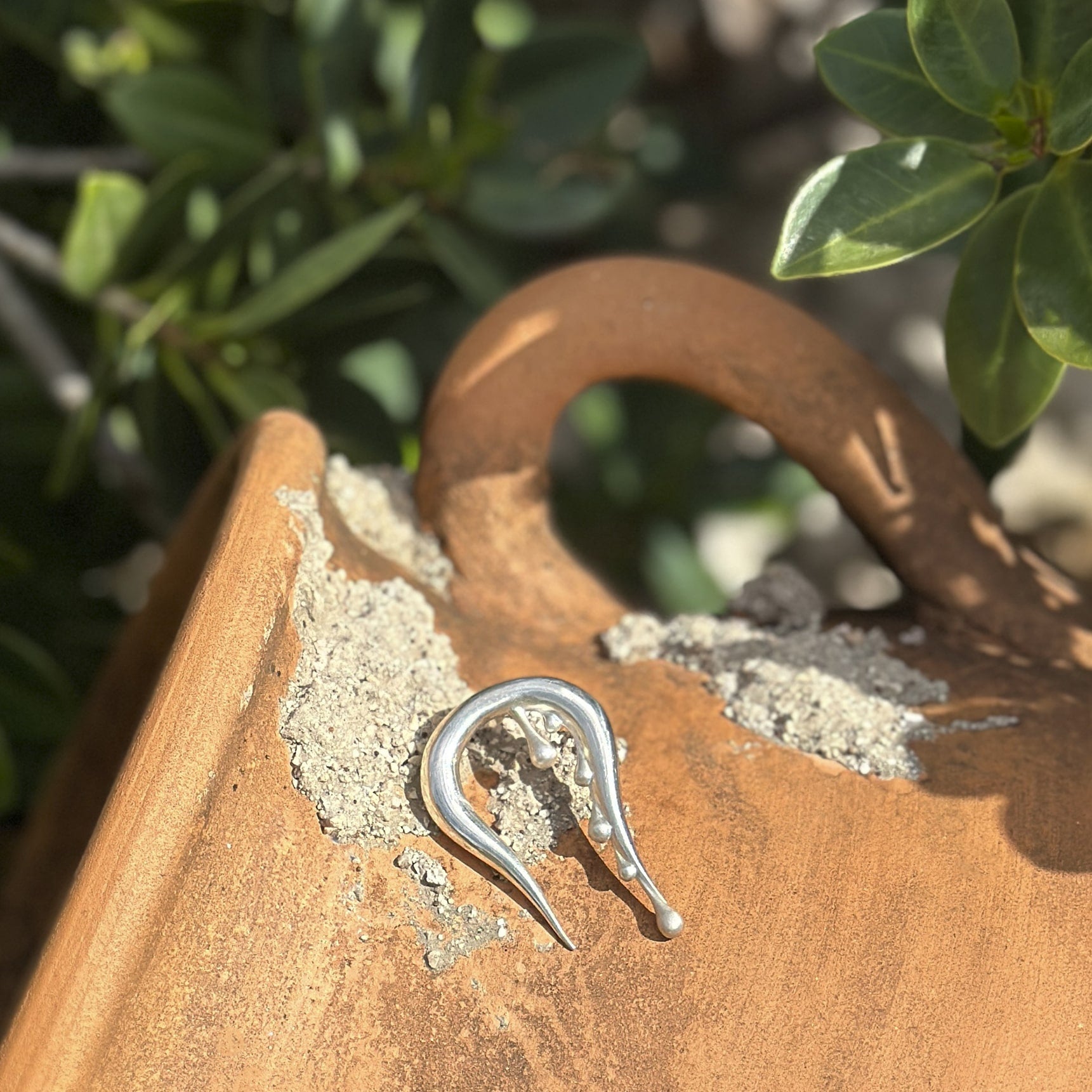 Crescent Drip earring – MARCIAN